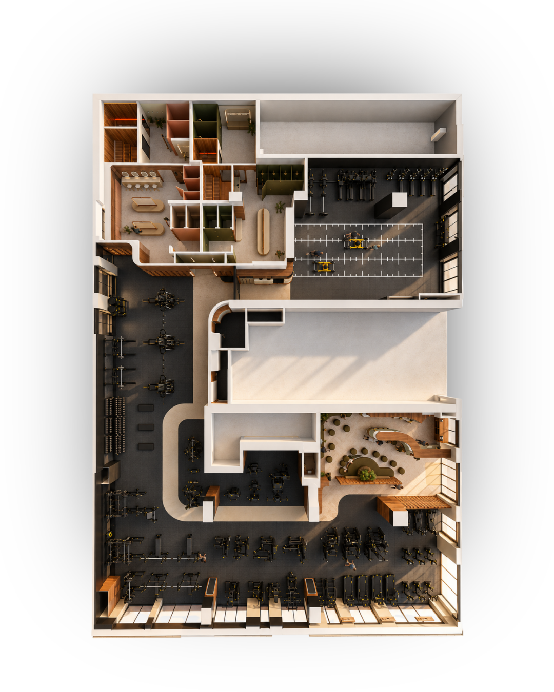 MindBodyFitness plattegrond